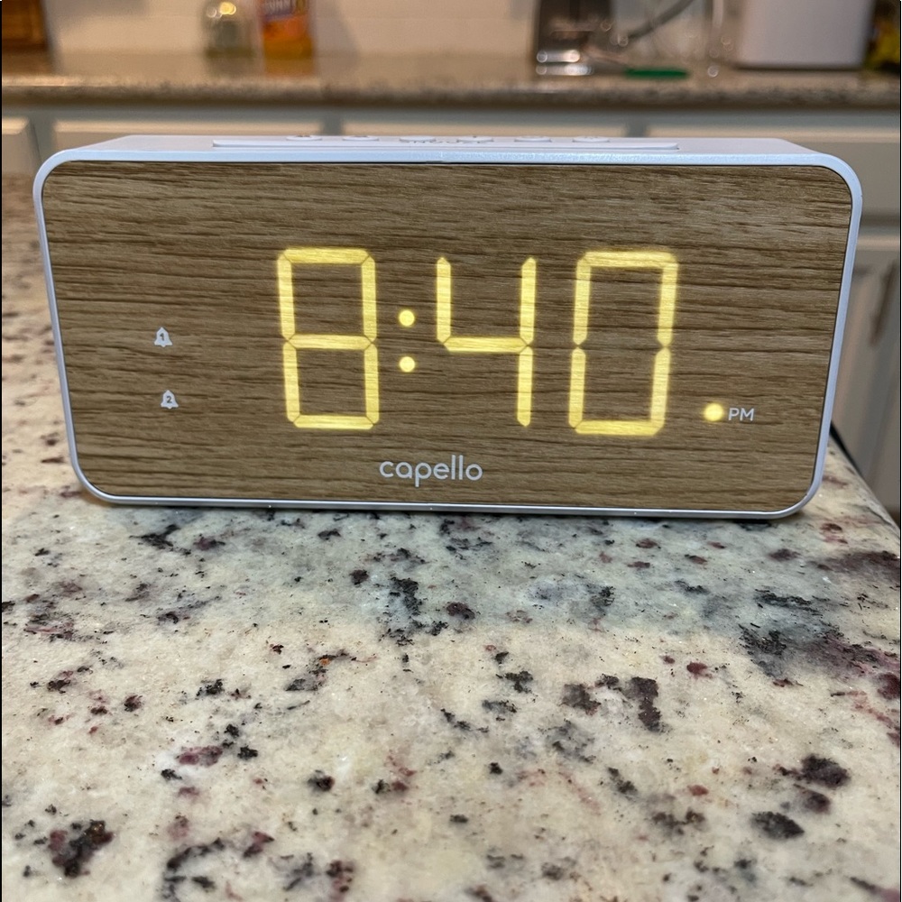 LED display alarm clock